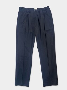 Tela Black Straight-Leg Trousers Size 30